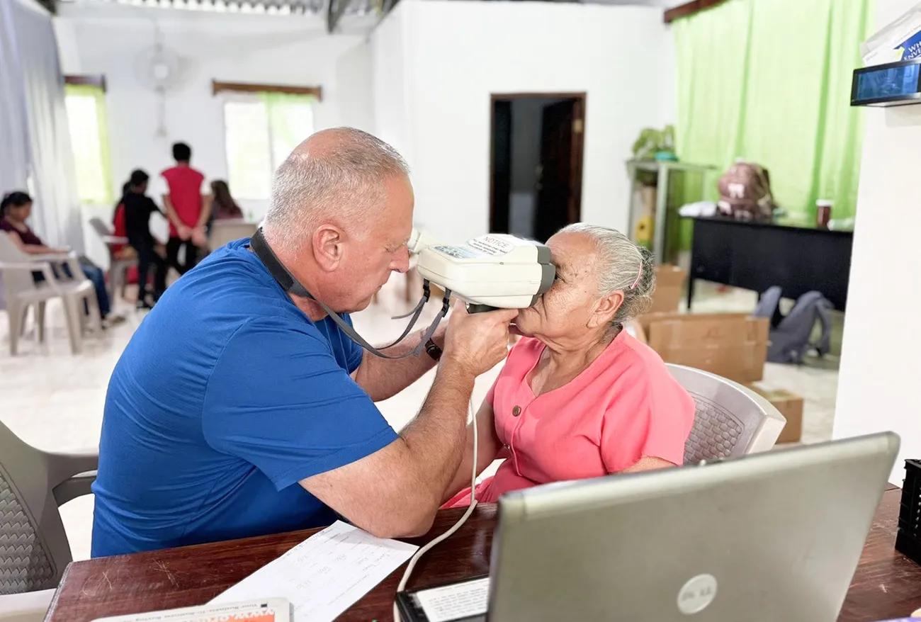 FaithCare team delivering medical supplies in the field